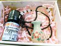 薄荷5ml+手工精製芳香陶項鍊ㄧ條=特價$590