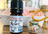 芳香戴著走:好心情特惠組~好心情複方精油 5ml + 手工精製陶項鍊=特價$780