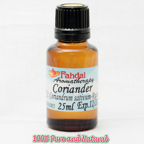 芫荽CORIANDER 25 ML  |產品總覽|Fahdal精油|單方精油|種子類|芫荽 CORIANDER 