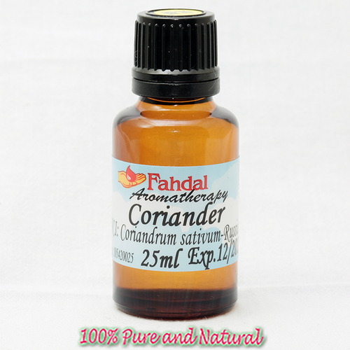 25ML. 芫荽CORIANDER  |⭐ 產品總覽|🍭 Fahdal精油|🌷 單方精油|▾種子類|⌵芫荽 CORIANDER 