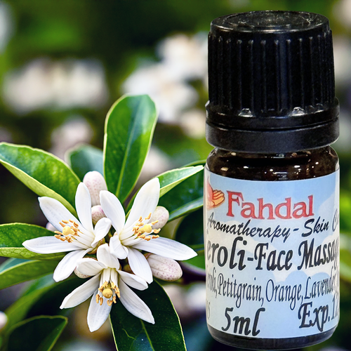 橙花無痕臉部潤膚按摩油5ml(滾珠瓶)產品圖