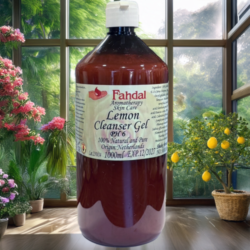 1000ML 檸檬精油洗顏凝膠  |⭐ 產品總覽|🛀🏻 清潔.潔膚|▾ 各式精油潔膚凝膠|⌵(5080) 檸檬清新保濕洗顏凝膠