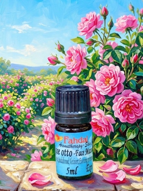 5ML 頂級玫瑰煥彩潤膚按摩精油