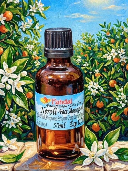 50ML 橙花無痕臉部潤膚按摩油