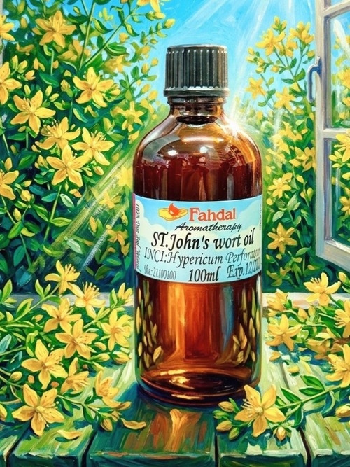 100ML 聖約翰草(金絲桃)有機植物浸泡油產品圖